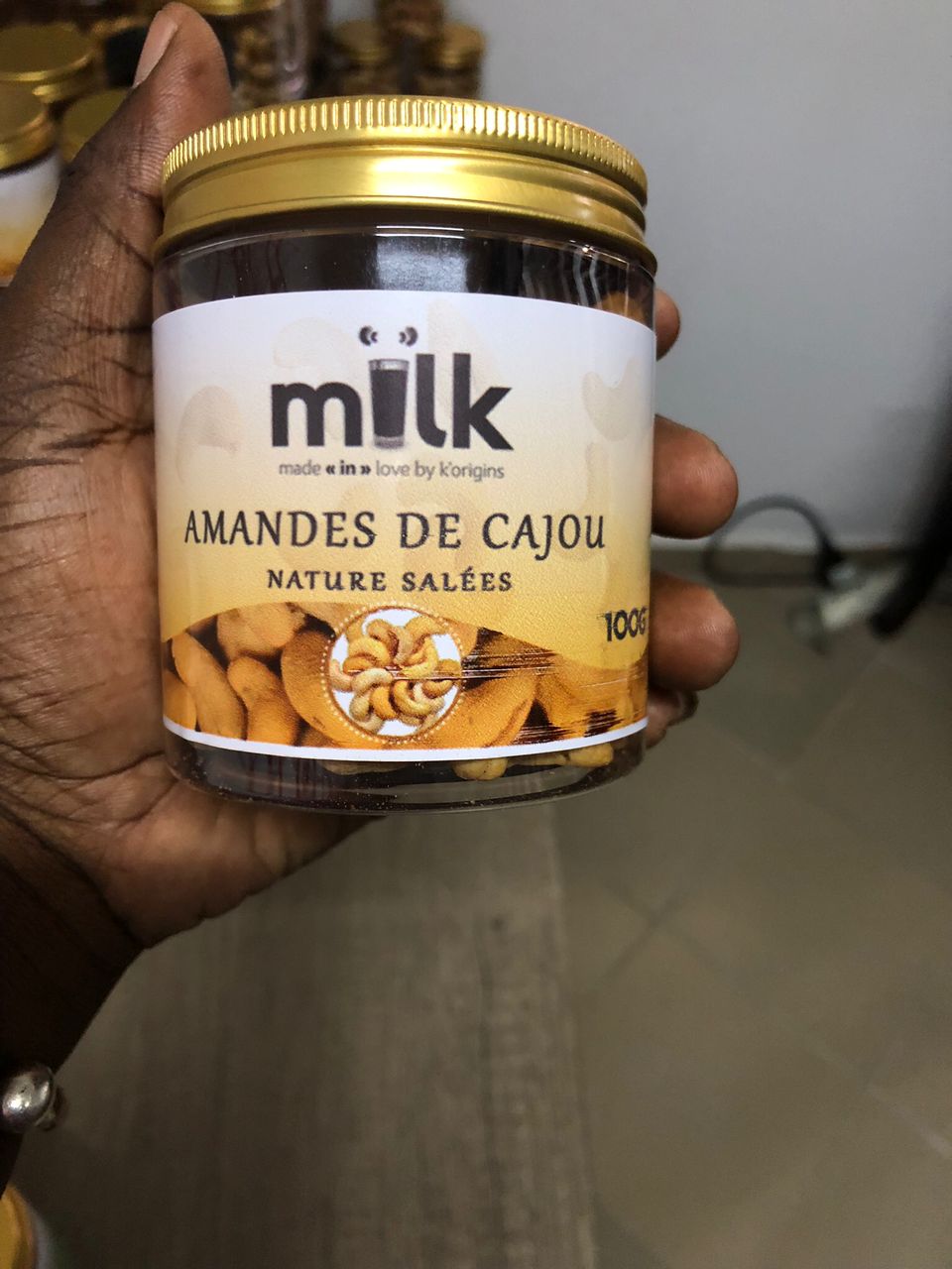 Noix de cajou enrobées au épices