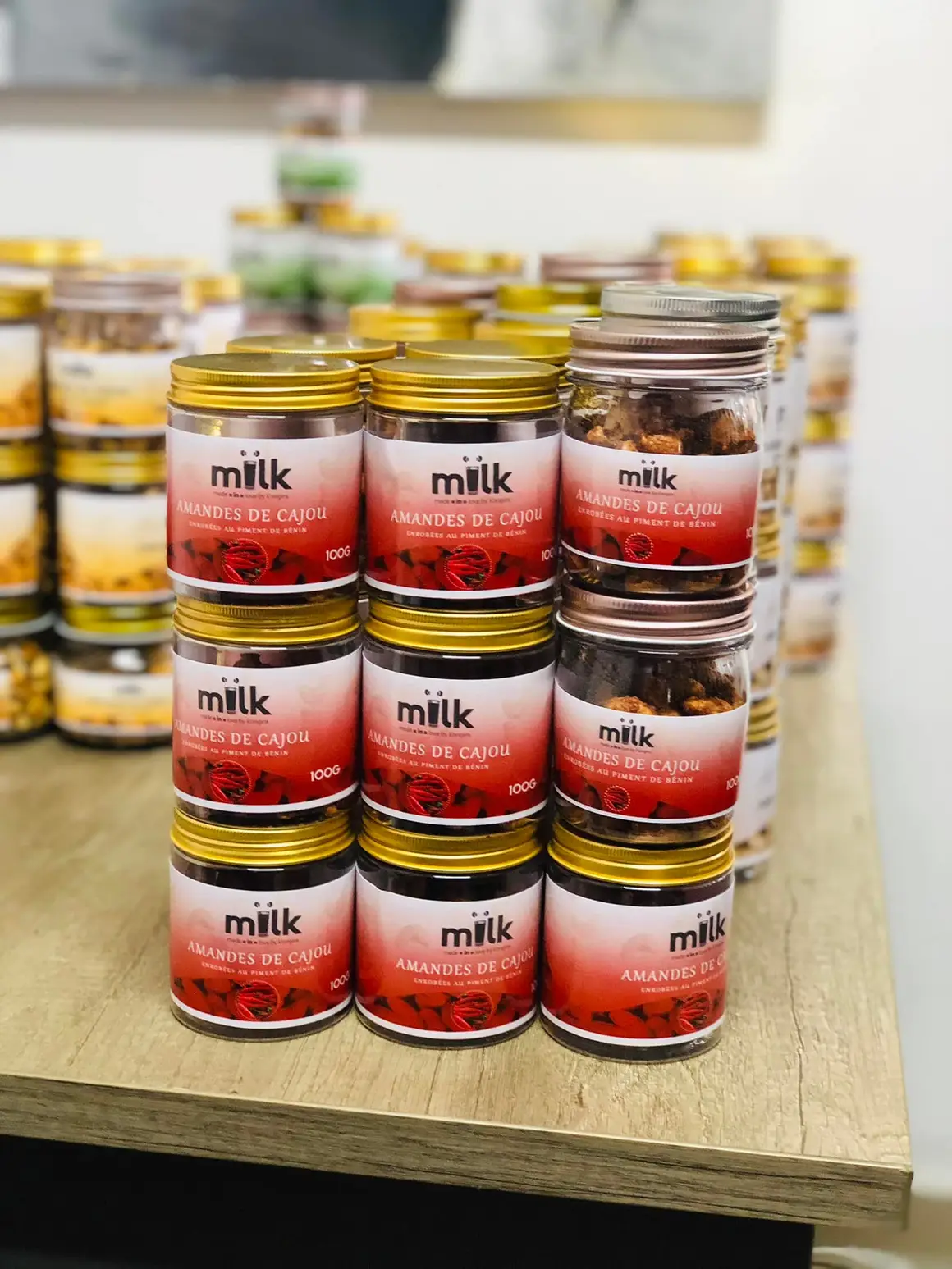 Noix de cajou épicées