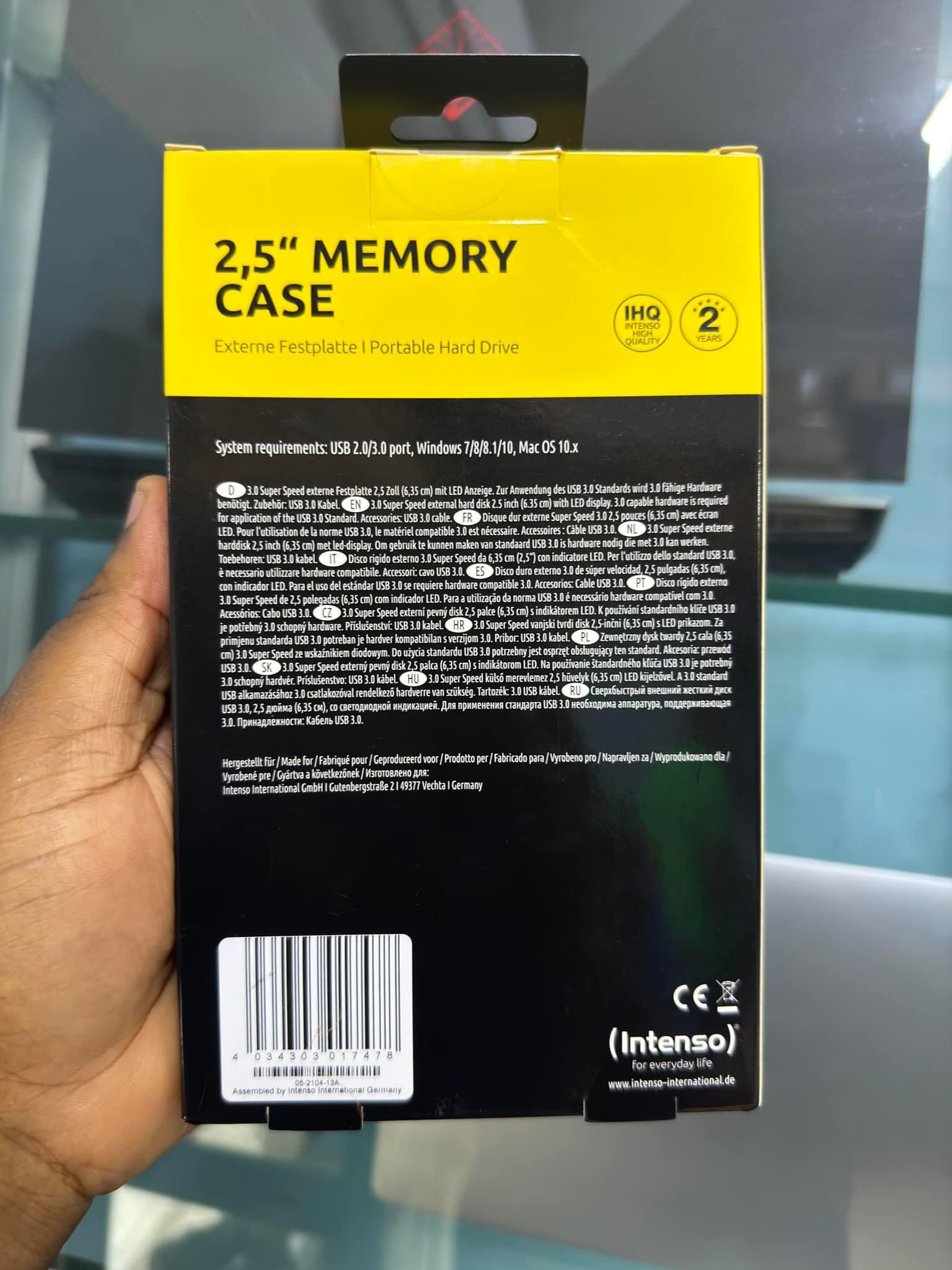 Disque dur externe INTENSO 2 To