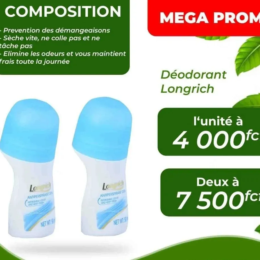 Déodorant longrich