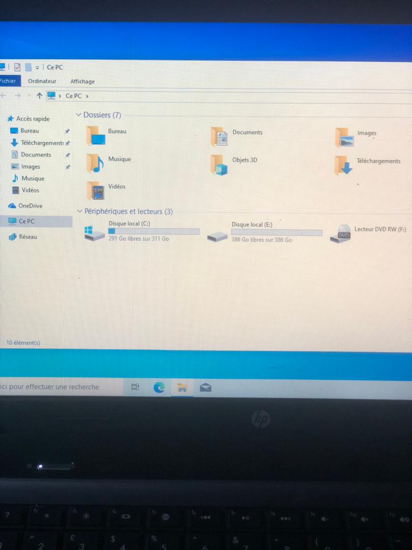 ordinateur portable HP CORE I5