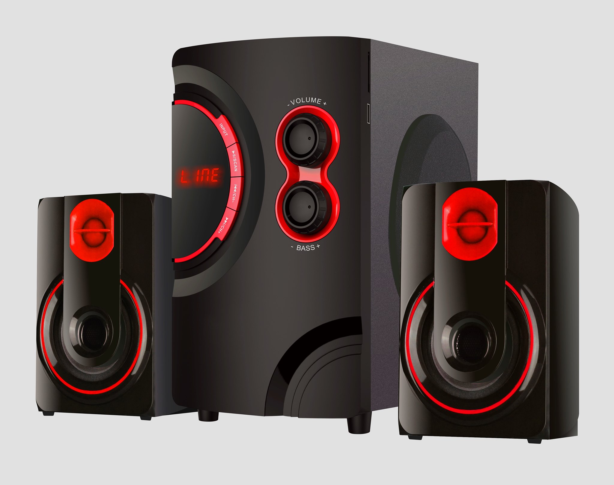 Woofer Leadder SP-230- Bluetooth/Radio/Usb