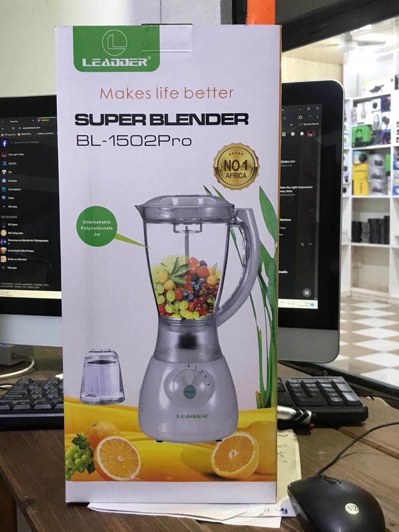 Mixeur 2 en 1 Bol incassable – Leadder