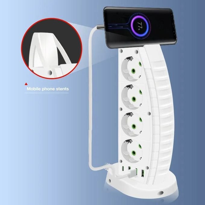 Multiprise De Courant Ca Ue, Multiprise De Bureau, Rallonge électrique, Avec Ports USB Type-c