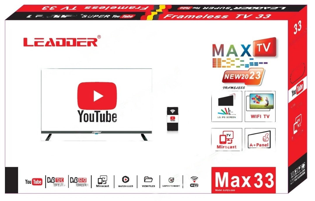 TV LED 32 Décodeur intégré – Wifi