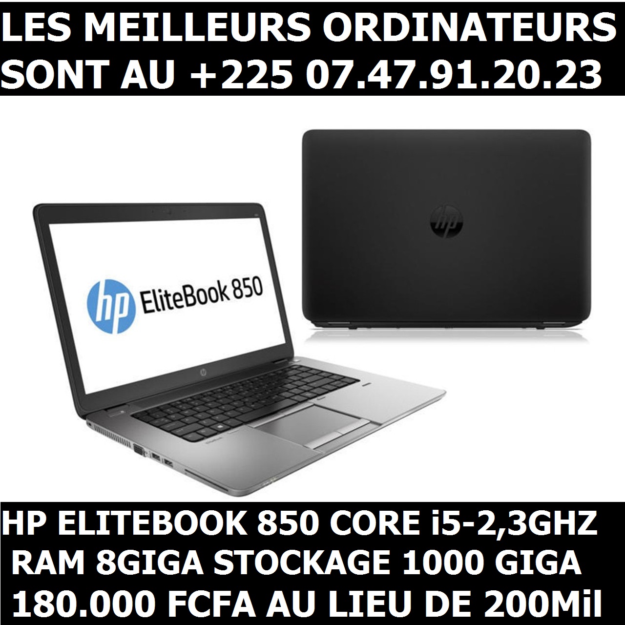 PROMO HP 850 CORE i5 RAM 8GIGA +1TERA +2250747912023