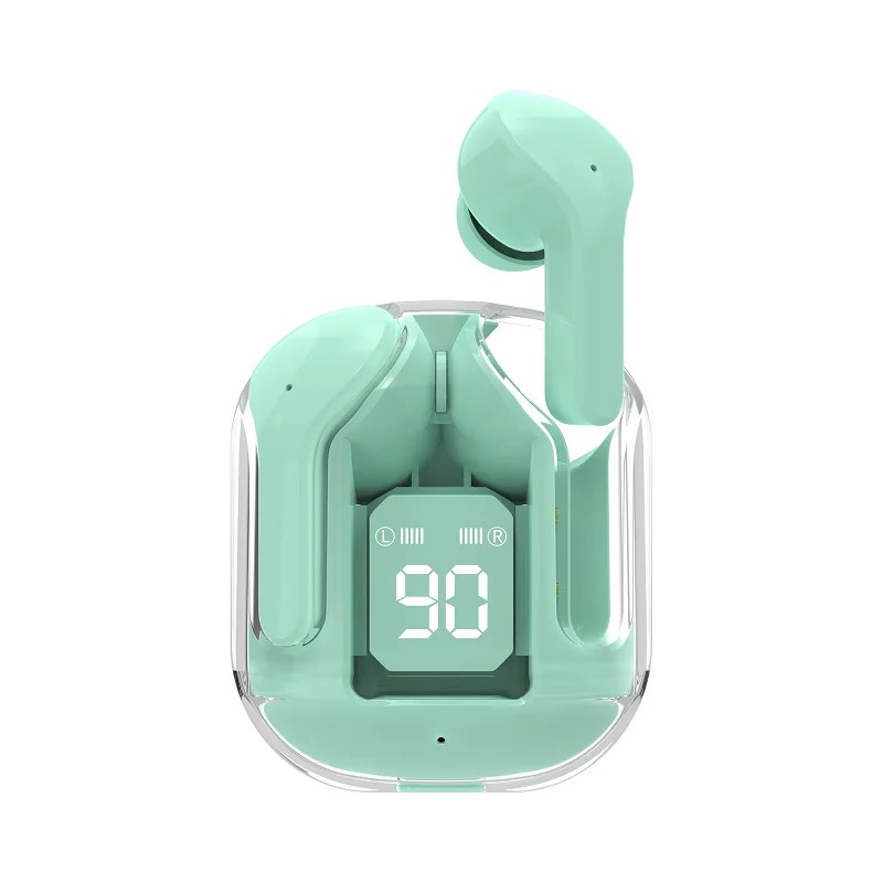 Écouteurs sans fil transparent
