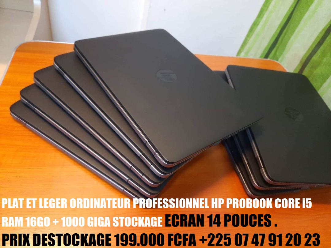 HP ELITEBOOK CORE I5 RAM 16GIGA +1TERA +225 0747912023
