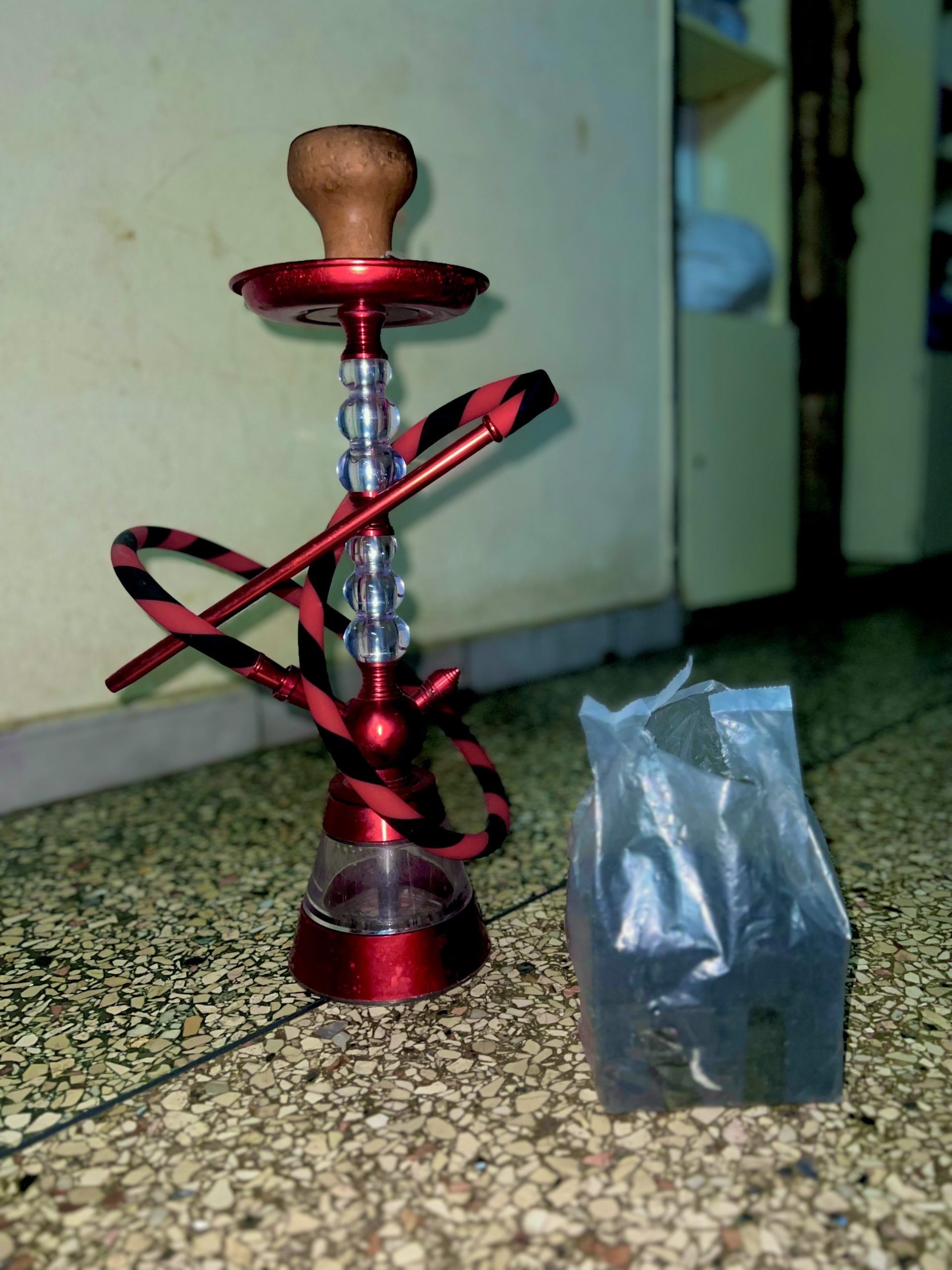 Schicha avec parquet de charbon