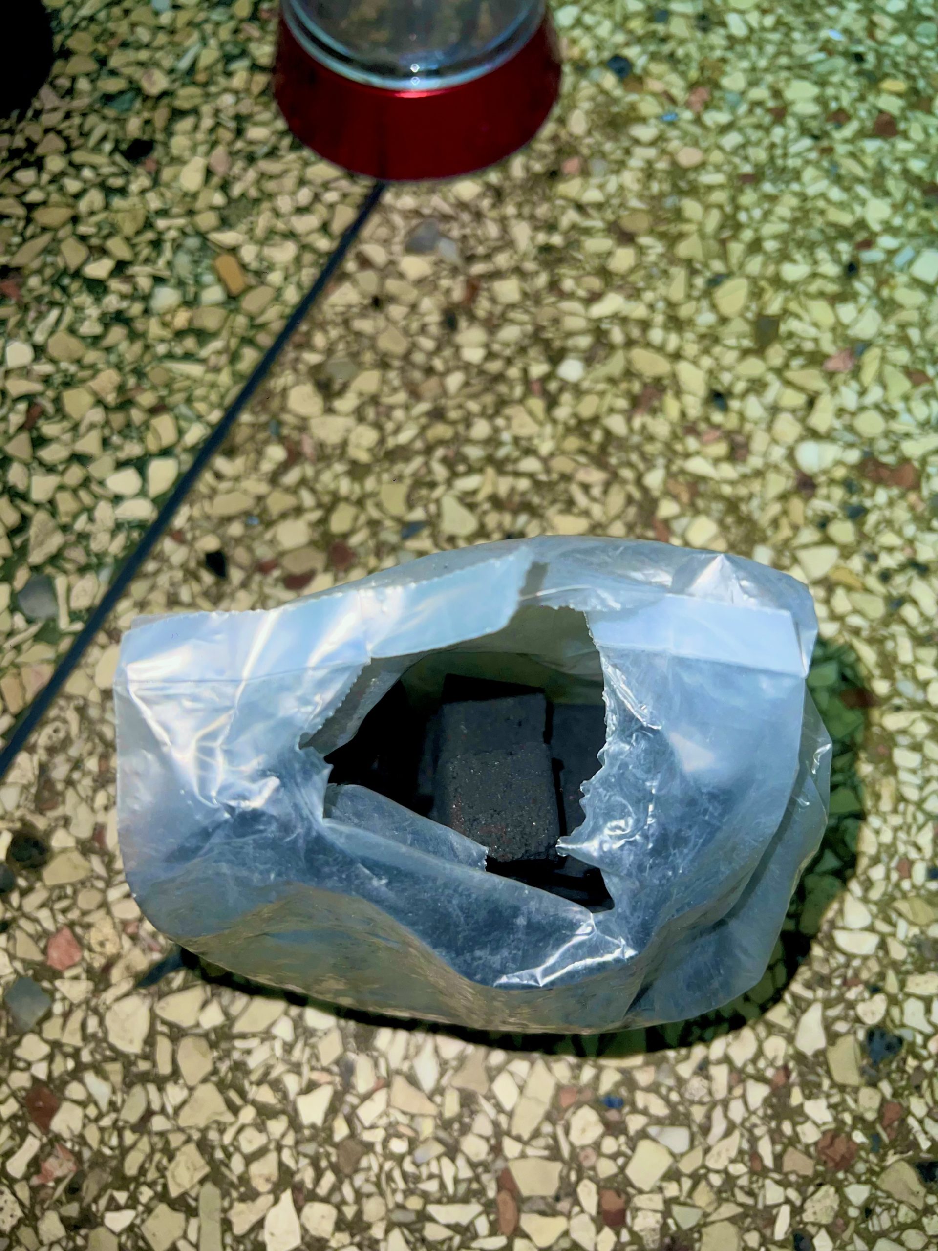 Schicha avec parquet de charbon