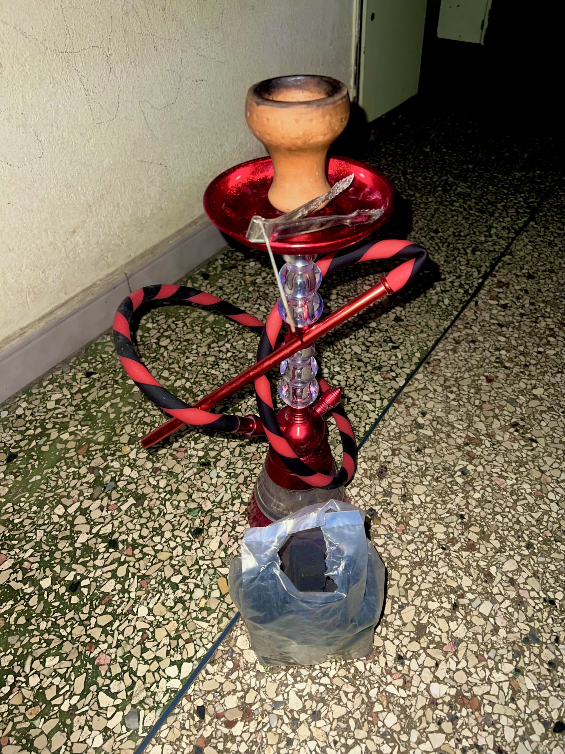 Schicha avec parquet de charbon