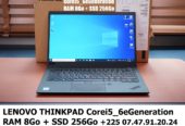 LENOVO THINKPAD CORE i5 -6eGEN RAM 8GIGA +225 0747912023
