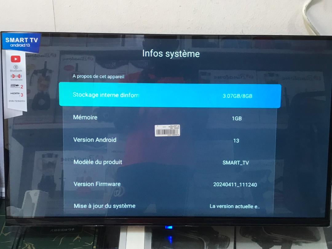 TV LEADDER 32 pouces Android Bluetooth