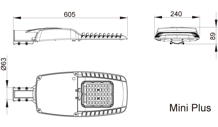 LAMPADAIRE D’ECLAIRAGE PUBLIC