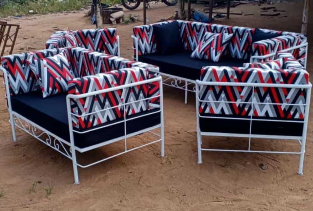 Fauteuil en fer forgé