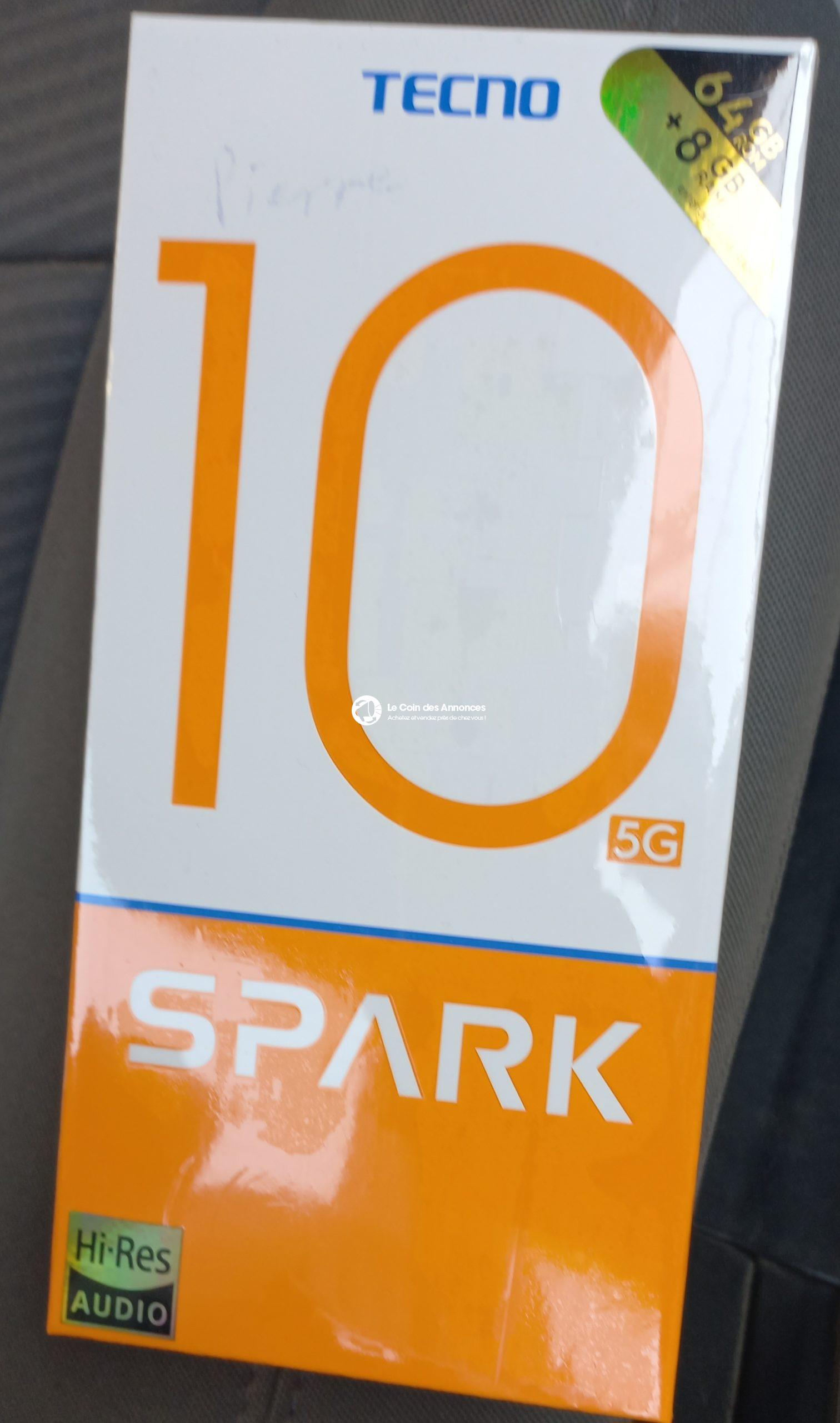 Techno spark 10 5G 64G/4G 92mil