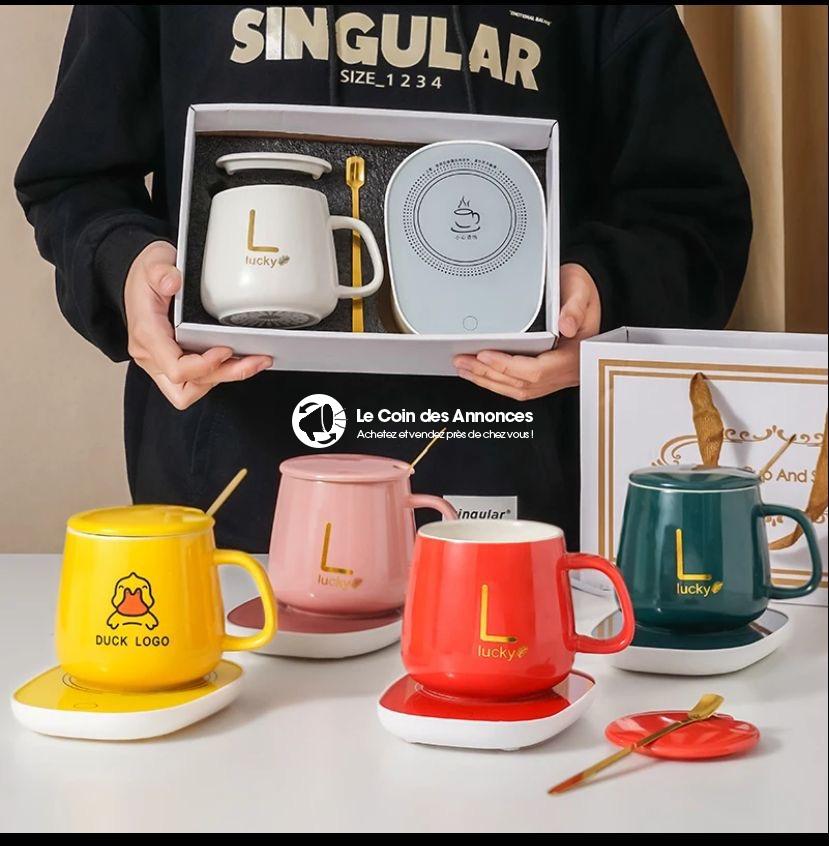 Tasse chauffante