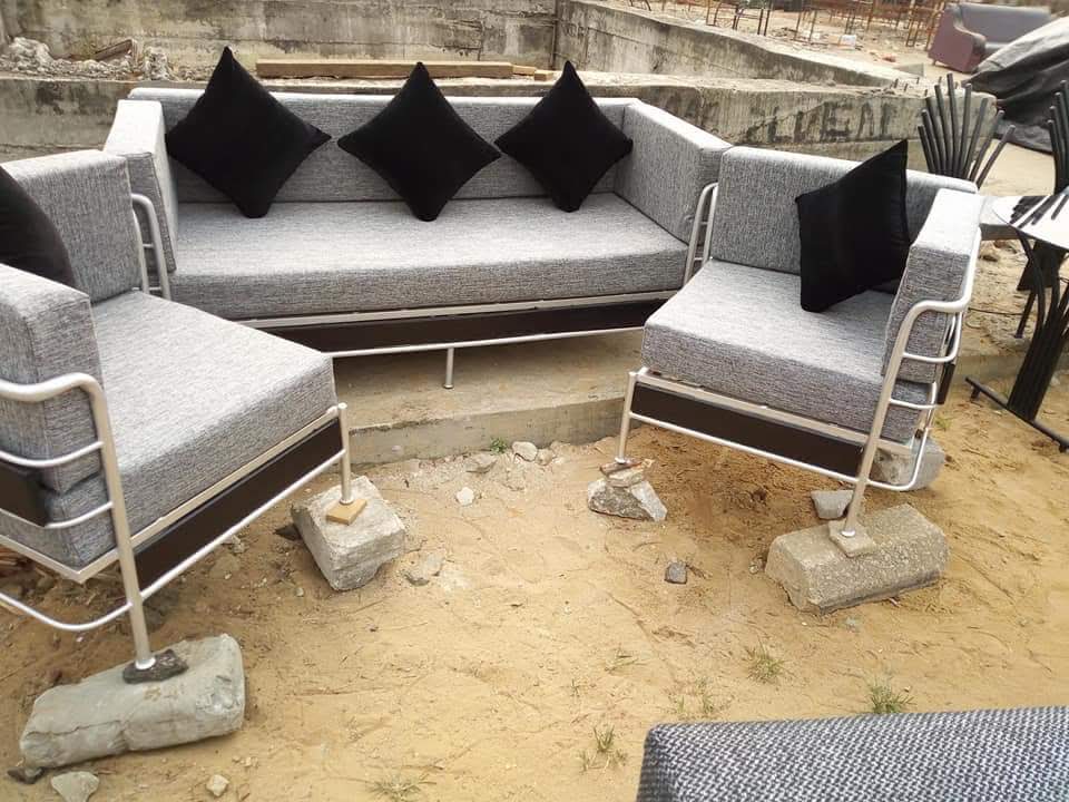 Fauteuil en fer forgé