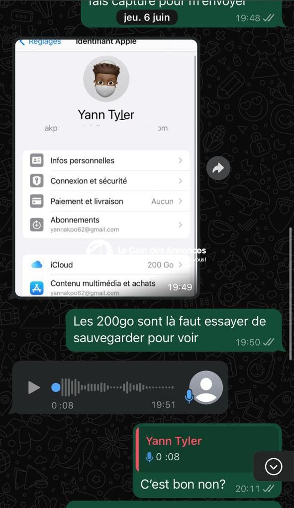 AUGMENTATION DE VOTRE ESPACE ICLOUD pour iphone et autres services disponibles
