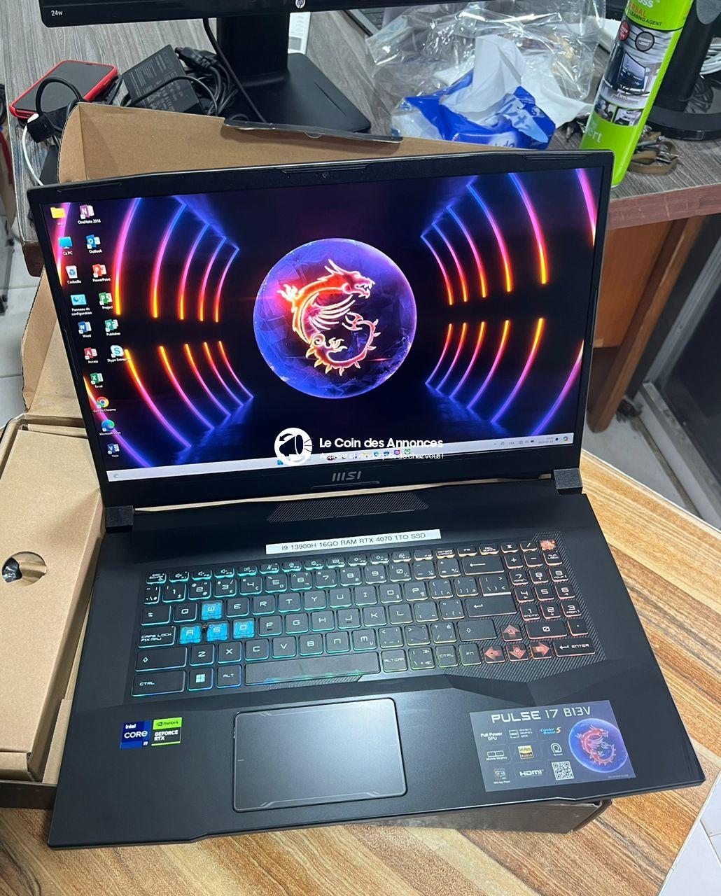 PC Gamers, Programmeurs, Architecture, Multimédia,MSI Pulse 17 Core i9 13th génération