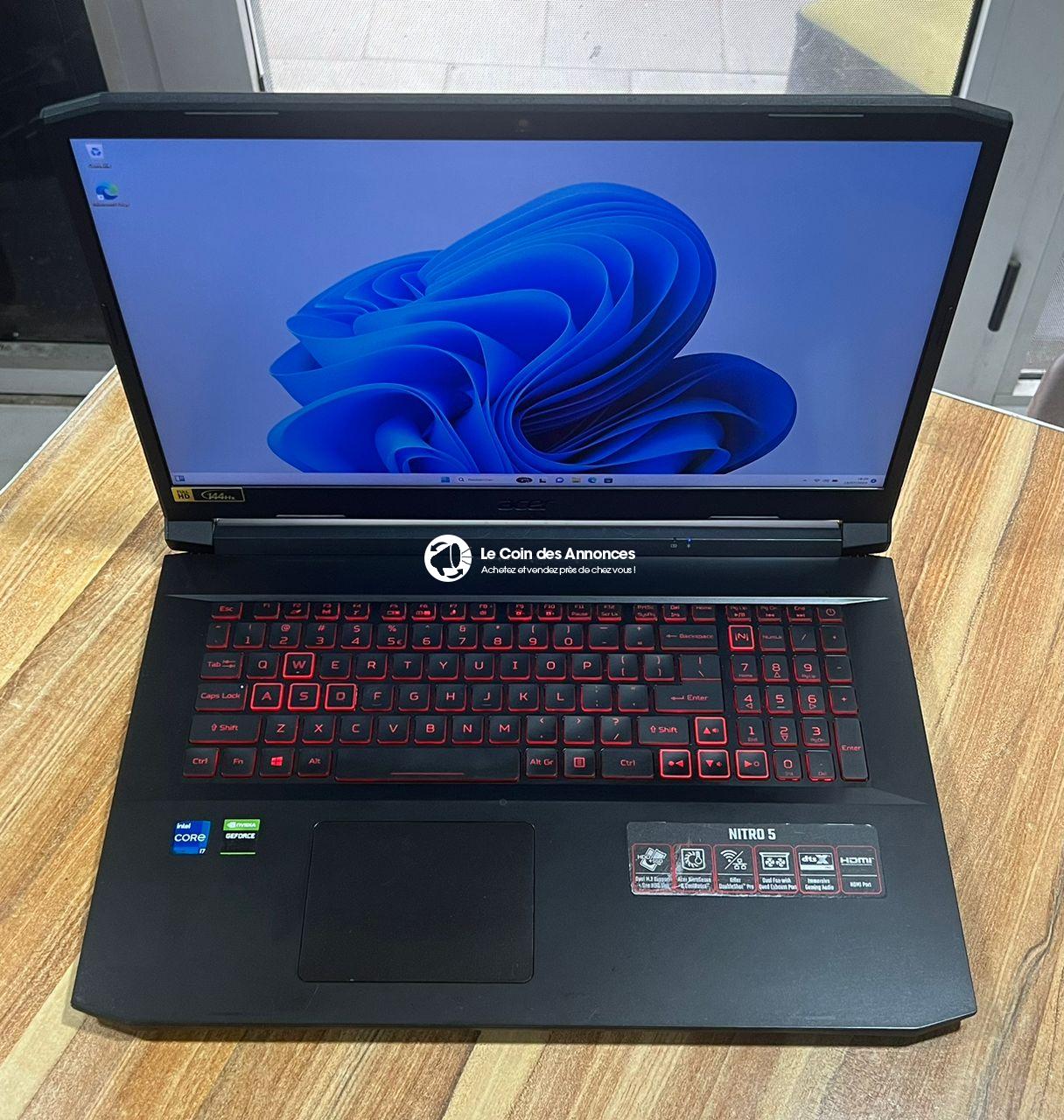 PC Gamers, Programmeurs, Architecture, Multimédia,Acer Nitro AN517-54 Core i7 11th