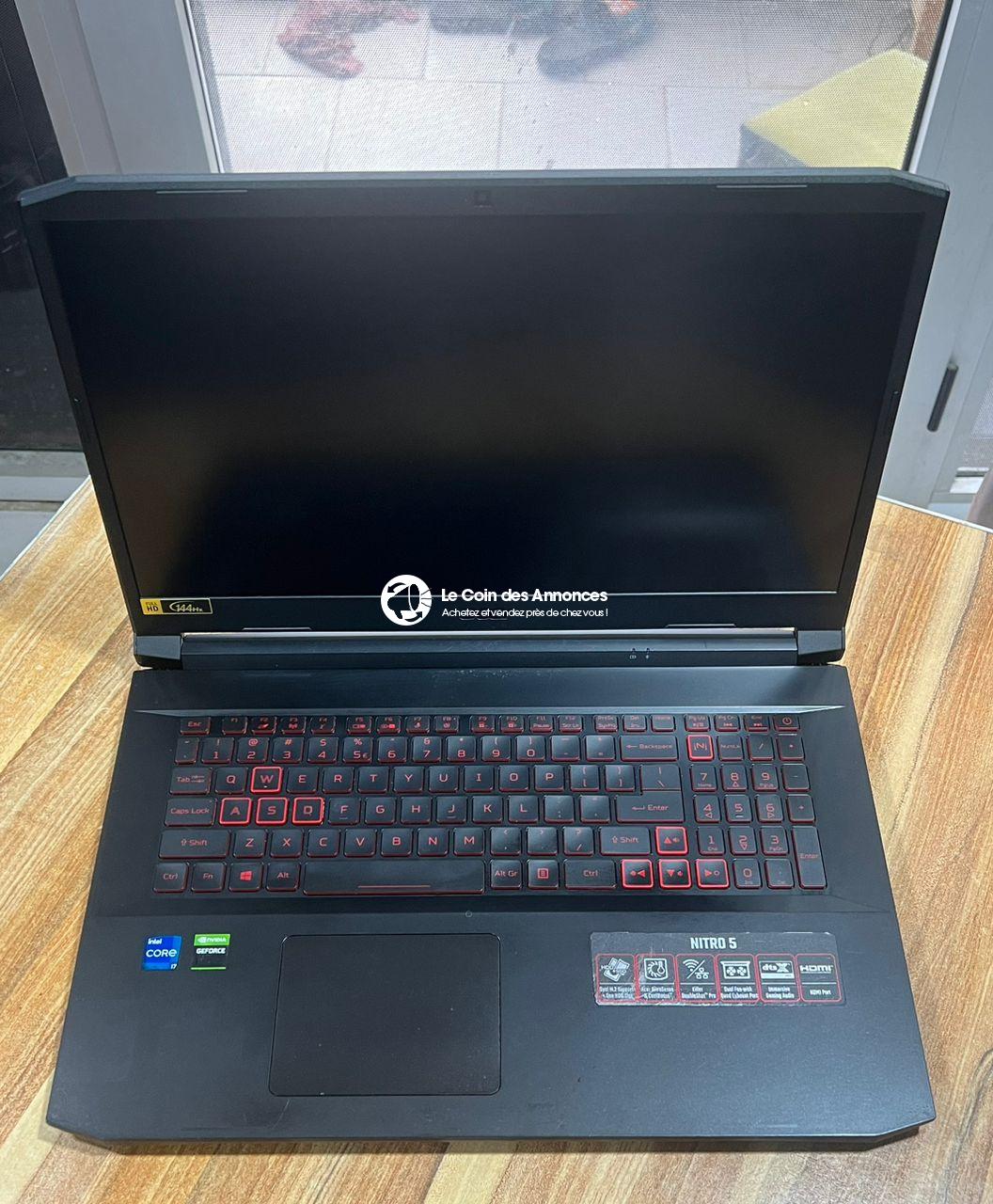 PC Gamers, Programmeurs, Architecture, Multimédia,Acer Nitro AN517-54 Core i7 11th