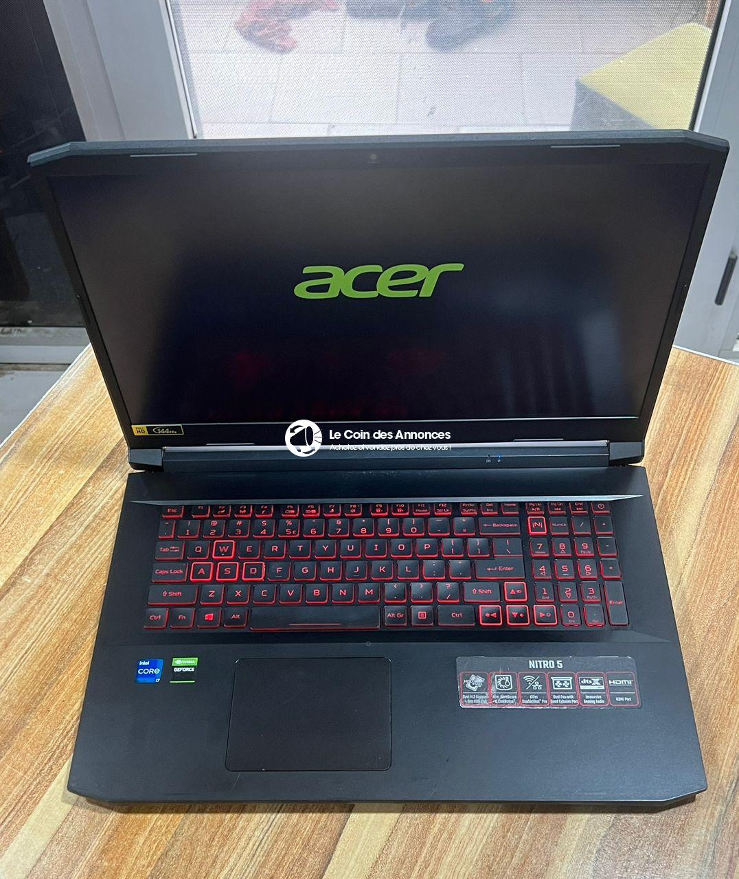 PC Gamers, Programmeurs, Architecture, Multimédia,Acer Nitro AN517-54 Core i7 11th