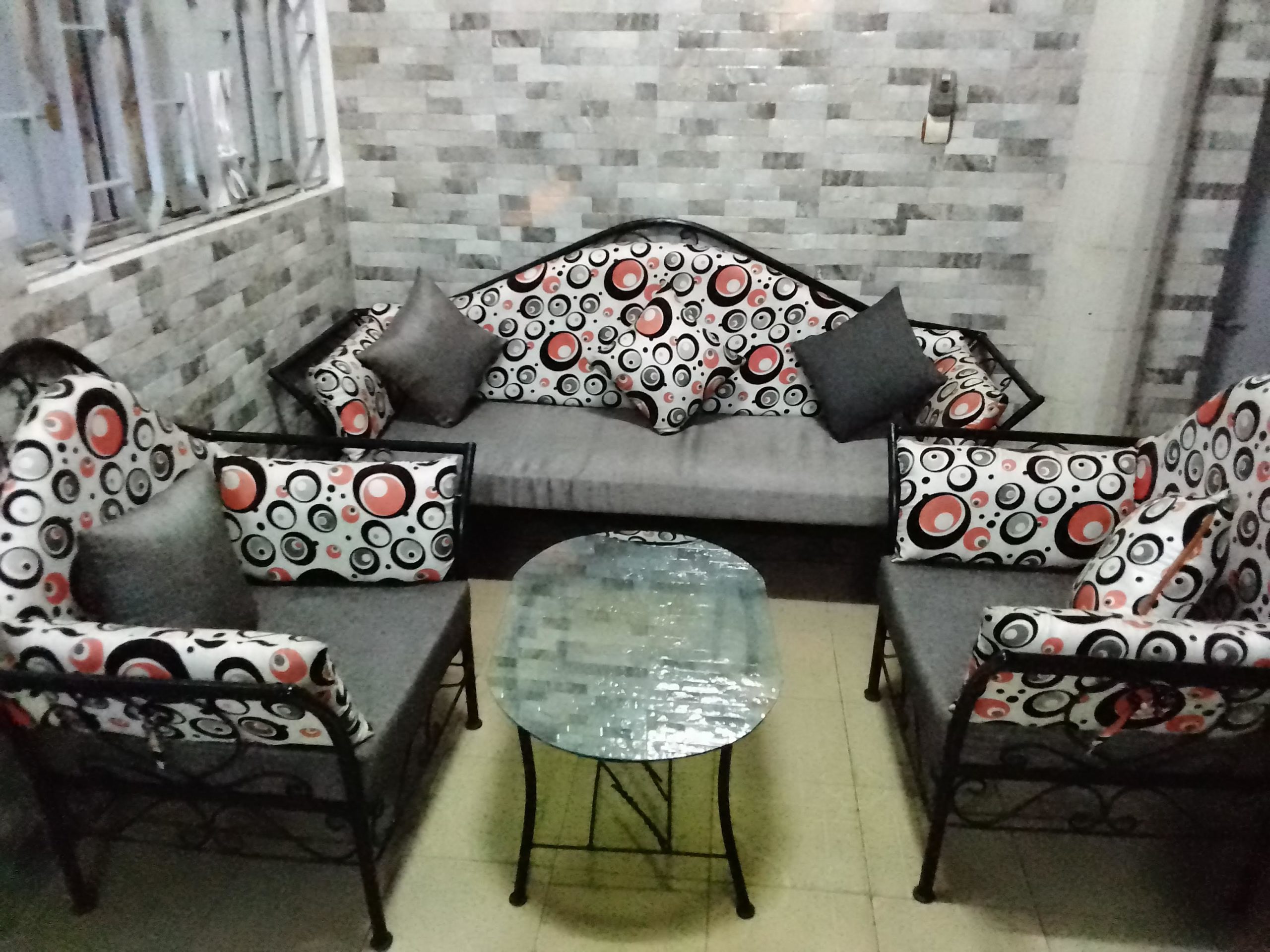 Fauteuil en fer forgé