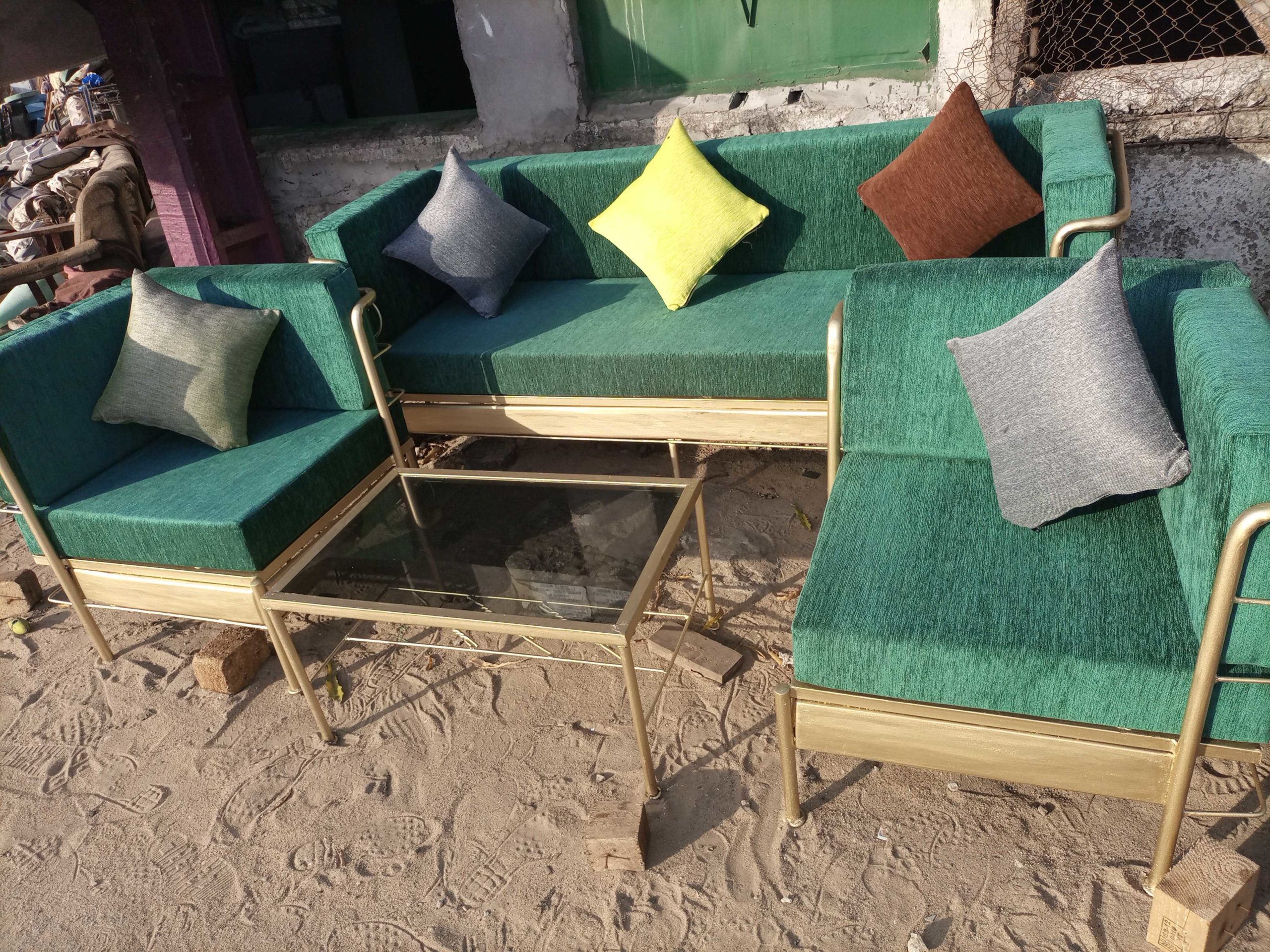 Fauteuil en fer forgé