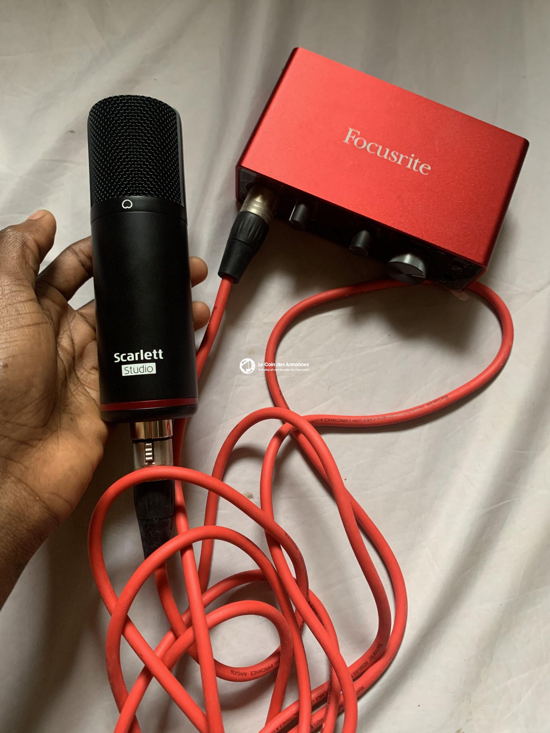 Pack Focusrite Scarlett Solo 3rd Génération