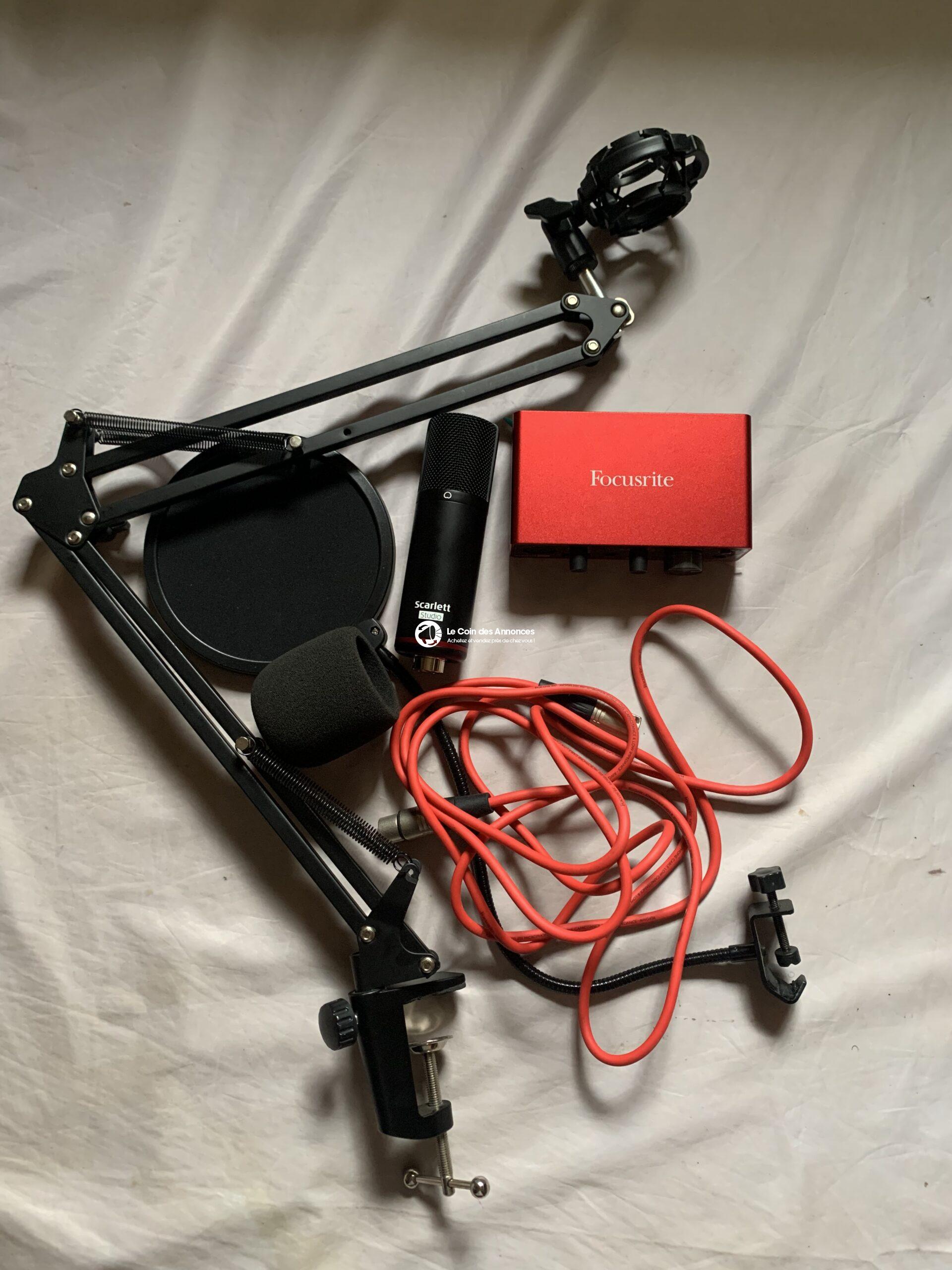 Pack Focusrite Scarlett Solo 3rd Génération