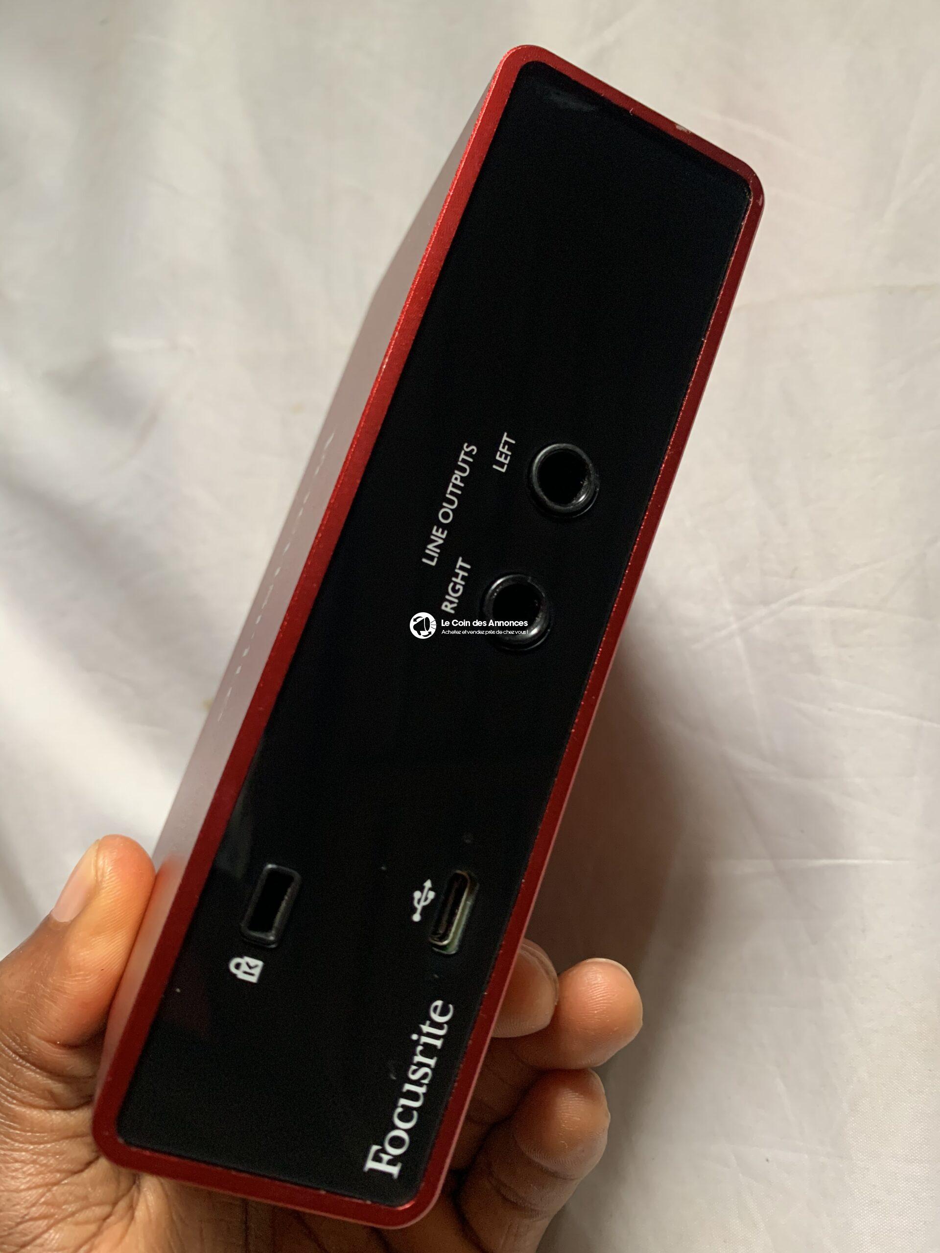 Pack Focusrite Scarlett Solo 3rd Génération