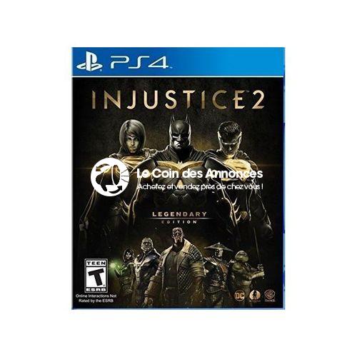 CD PS4 INJUSTICE 2 EDITION LEGENDAIRE
