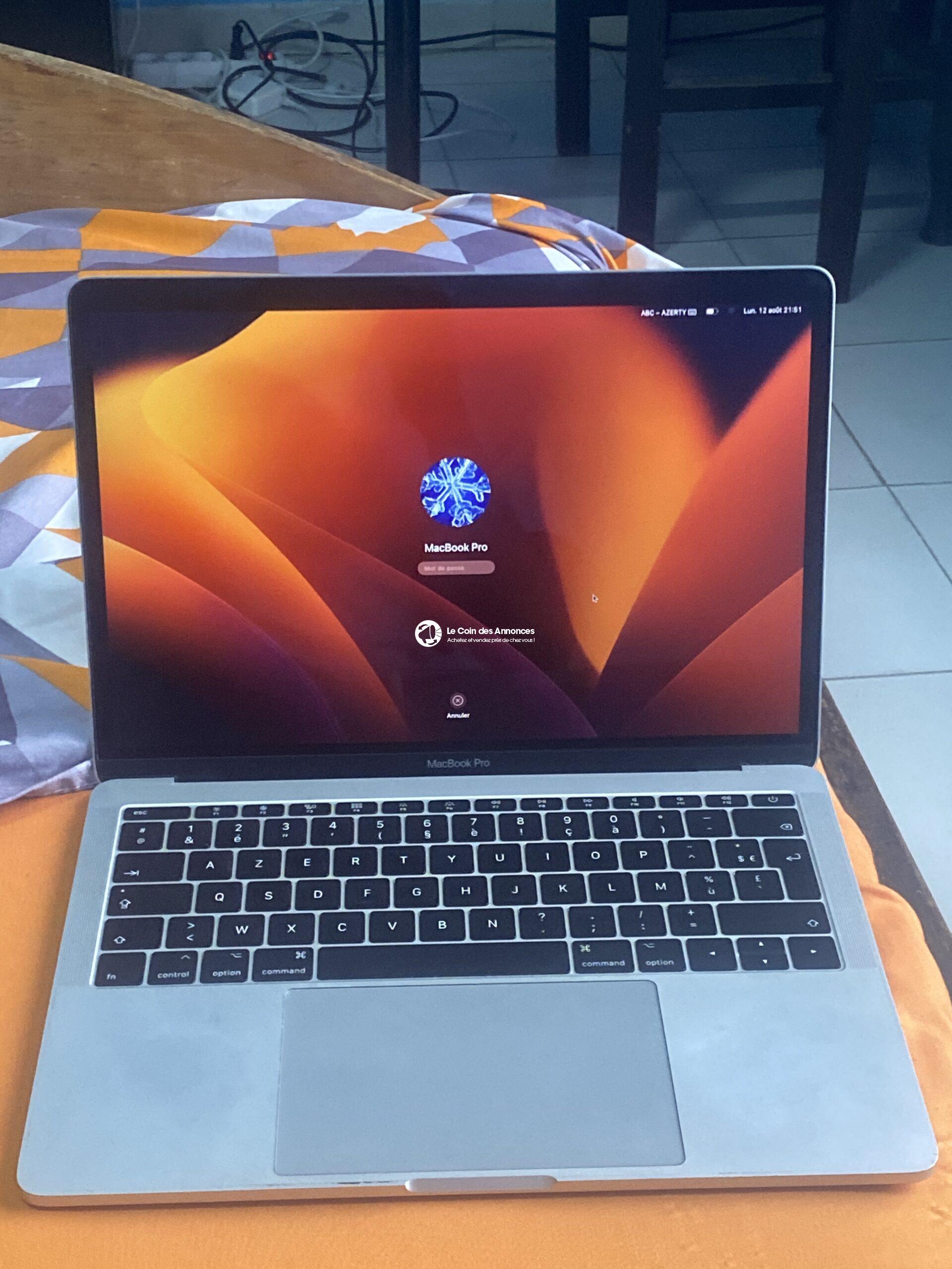 Mac book pro Année 2017