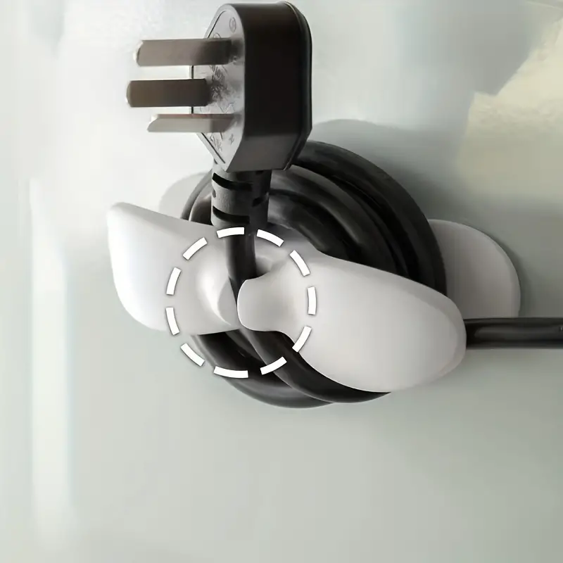 lot de 5 enrouleurs de cordon d’appareil auto-adhésifs