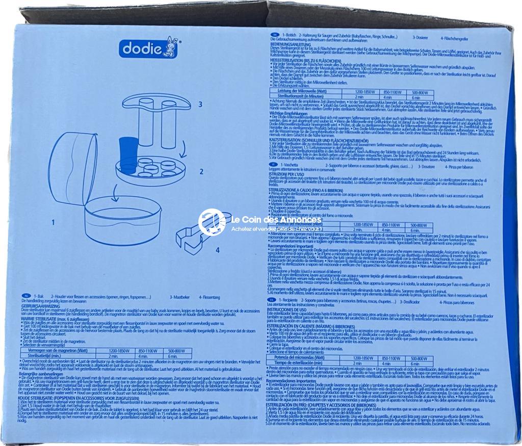 Stérilisateur biberons micro-ondes