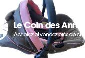 Siège auto rose bébé