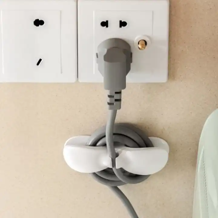 lot de 5 enrouleurs de cordon d’appareil auto-adhésifs