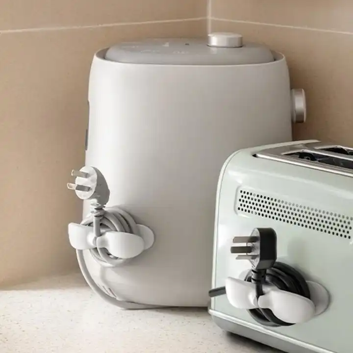 lot de 5 enrouleurs de cordon d’appareil auto-adhésifs