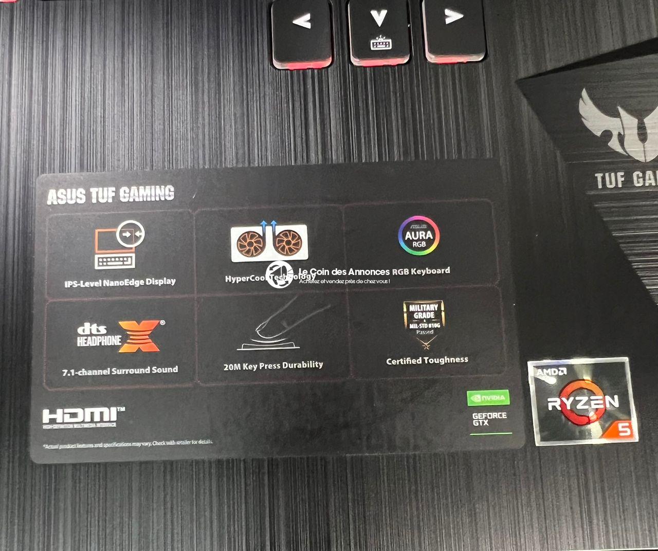 PC Gamers, Programmeurs, Architecture, Multimédia,Asus Tuf Ryzen 5 