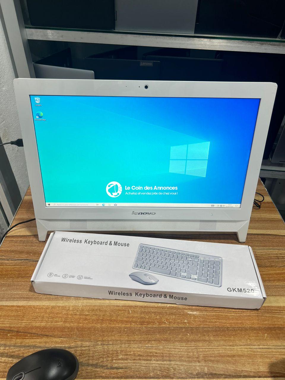 Ordinateur Bureau Tout-en-Un Dual Core Lenovo 