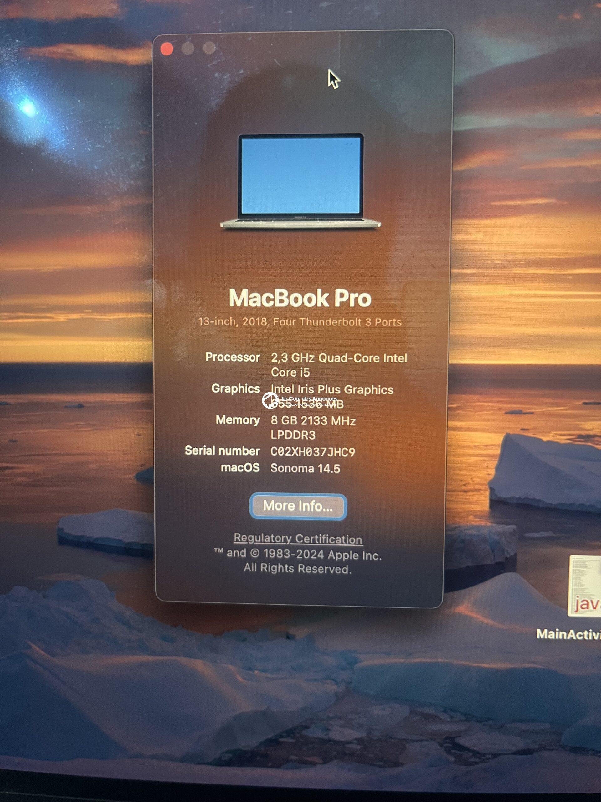 Macbook pro 2018 touchbar