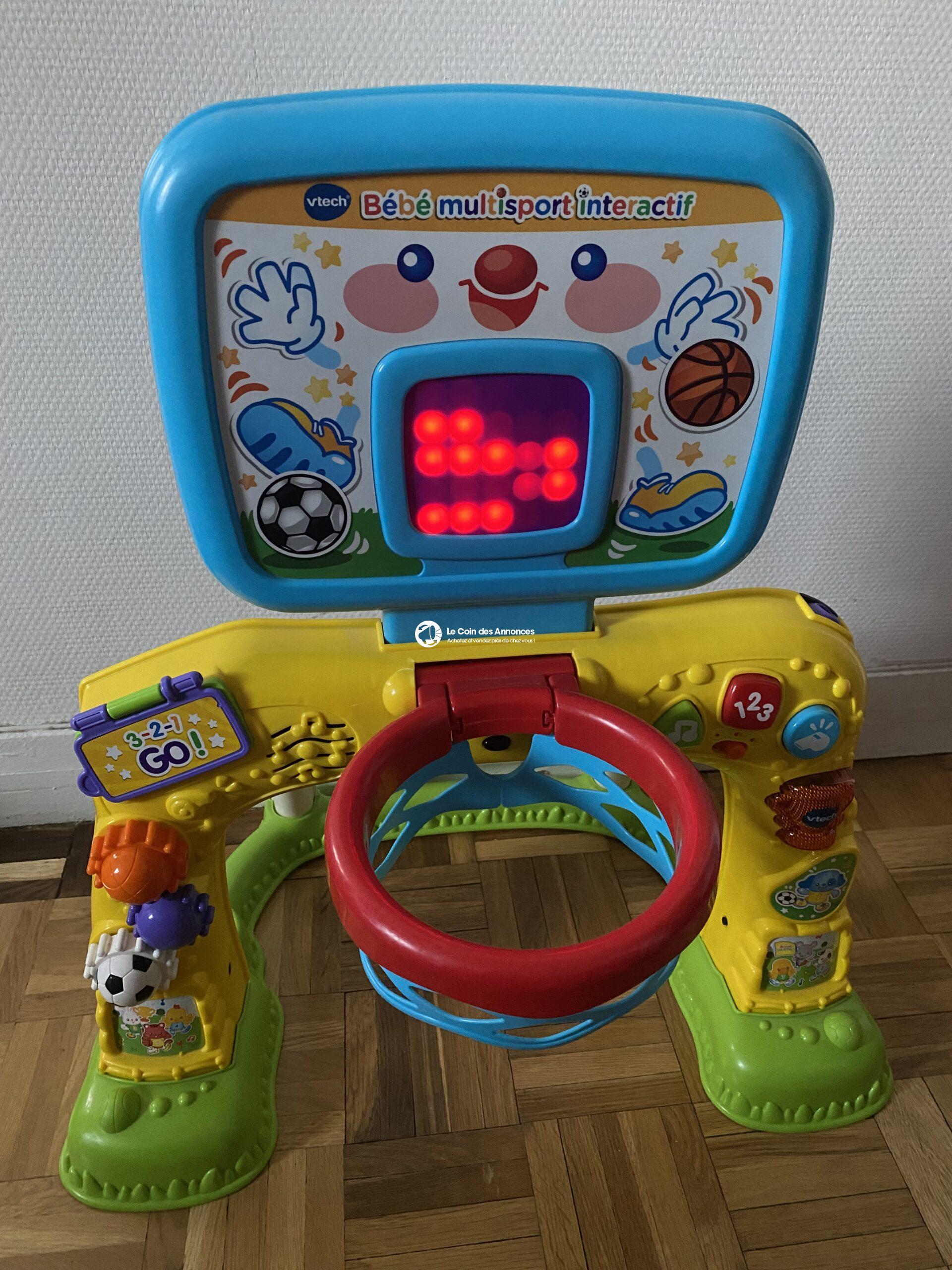 Panier de basket électronique + balle