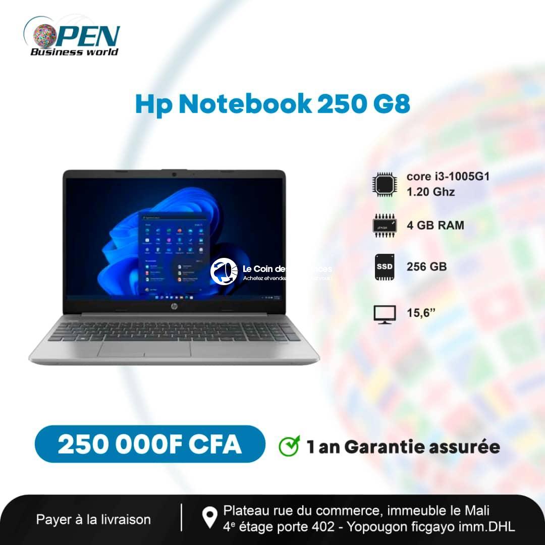 Hp Notebook 250 G8 core i3-1005G1 1.20 Ghz 4 GB RAM SSD 256 GB