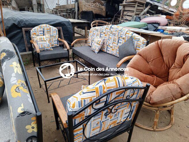fauteuil en fer Forgé | BazarAfrique Côte d’Ivoire