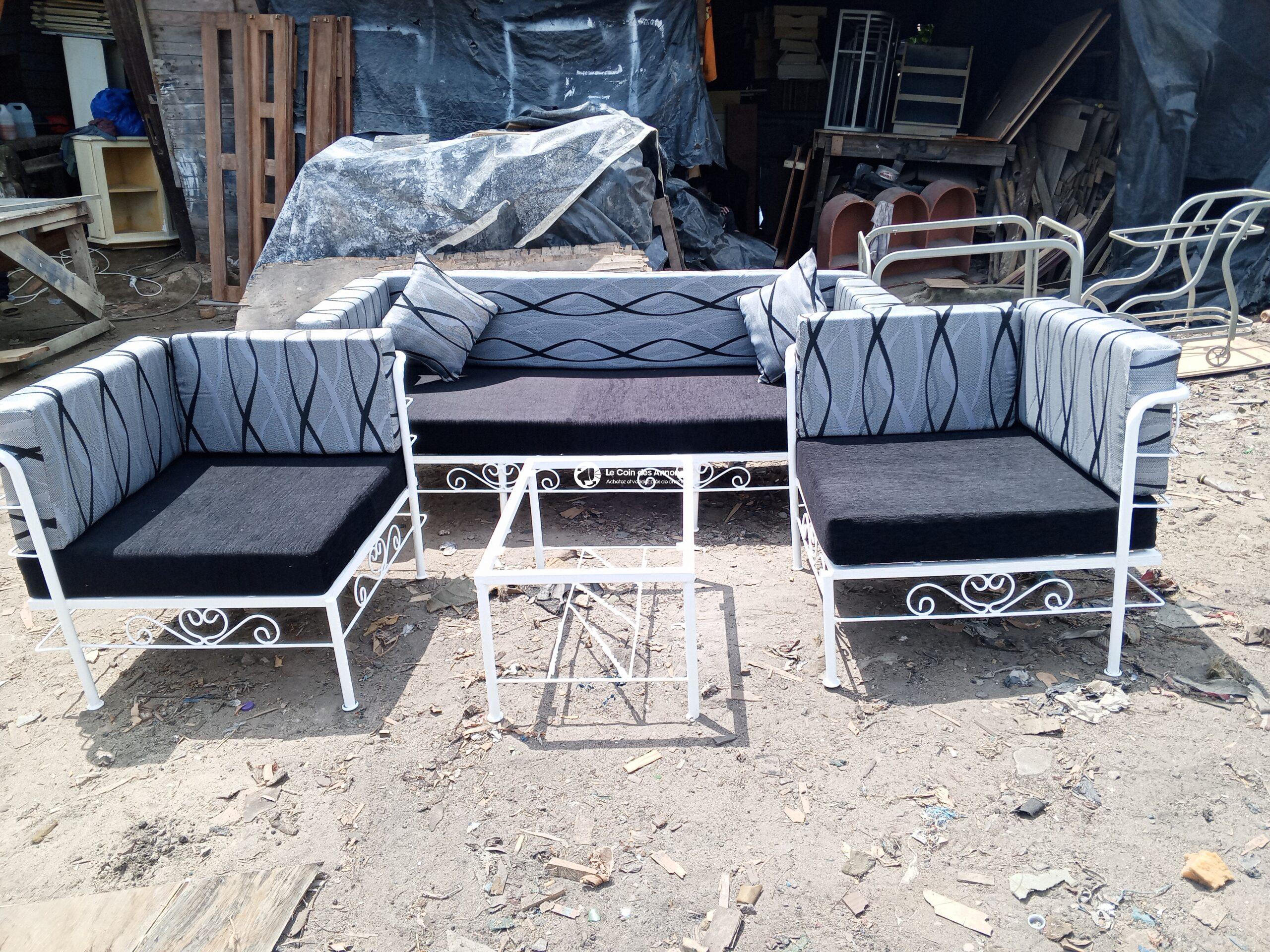 Fauteuil en fer forgé