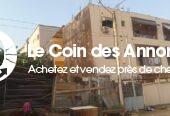 Un immeuble R +2 en vente Cocody angre nouveau chu