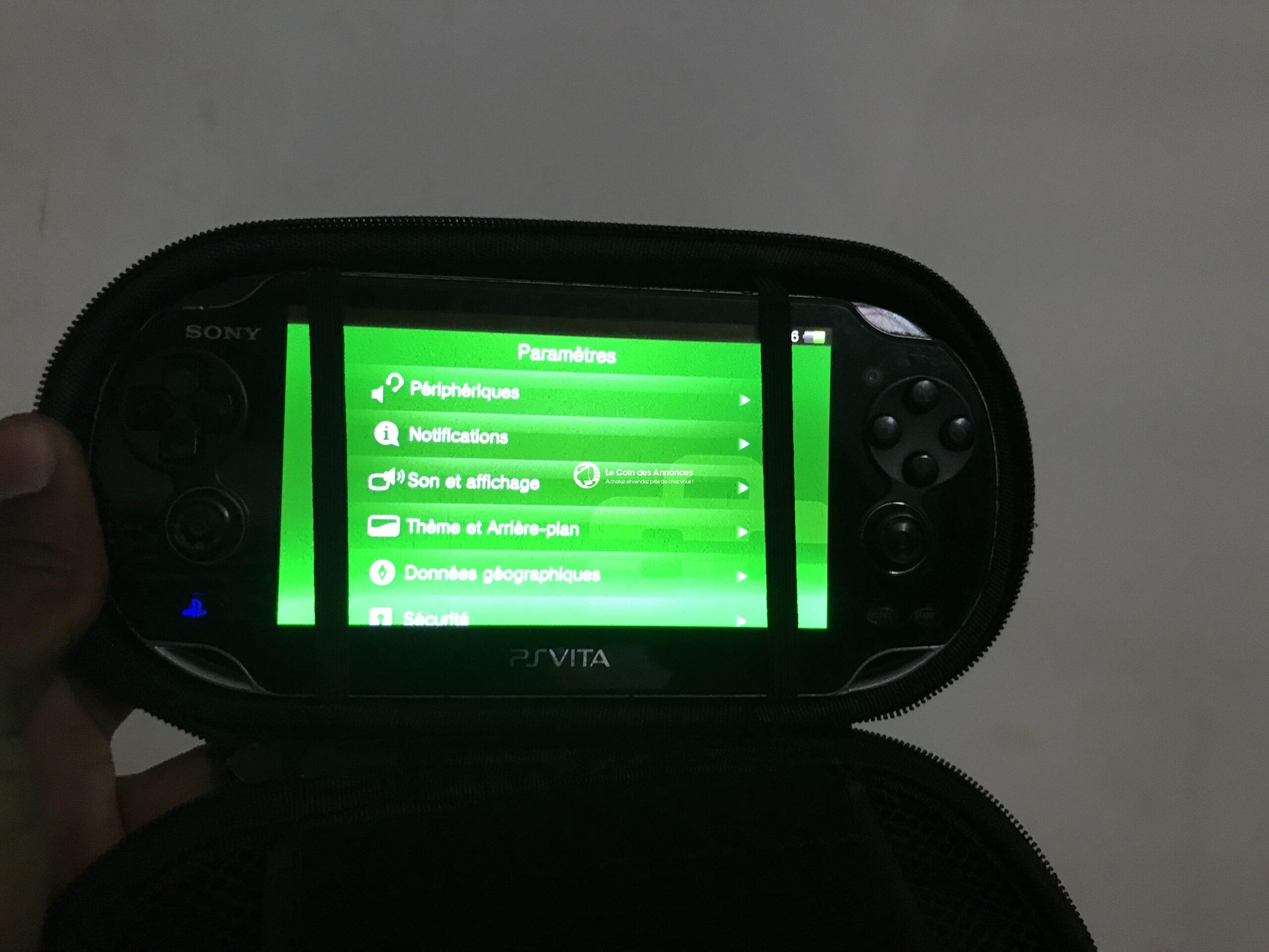 Pas Vita bien en forme rien à signaler avec la mémoire 32gigas