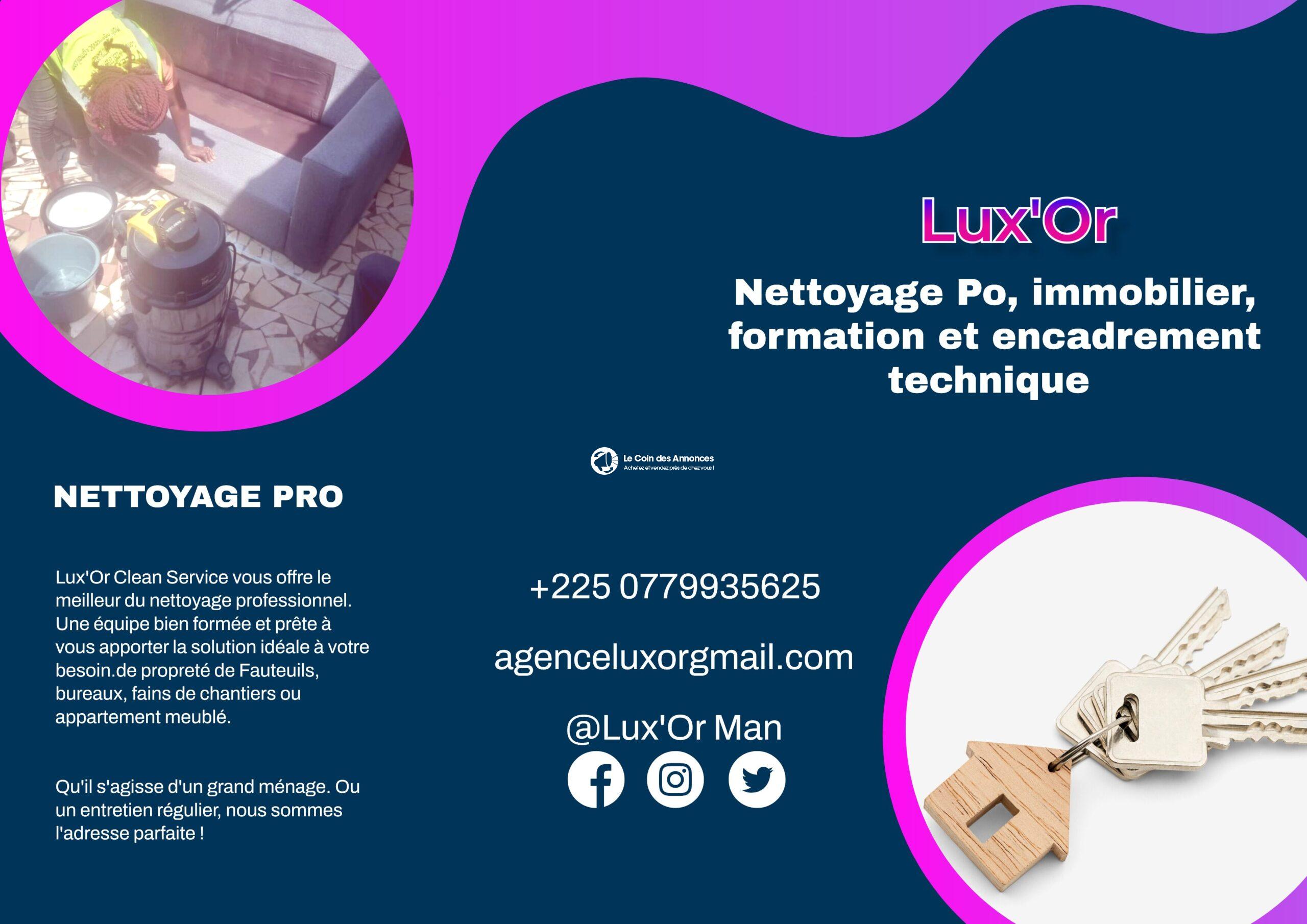 Nettoyage Fin de chantiers