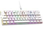 CLAVIER GAMER MECANIQUE 60% RGB